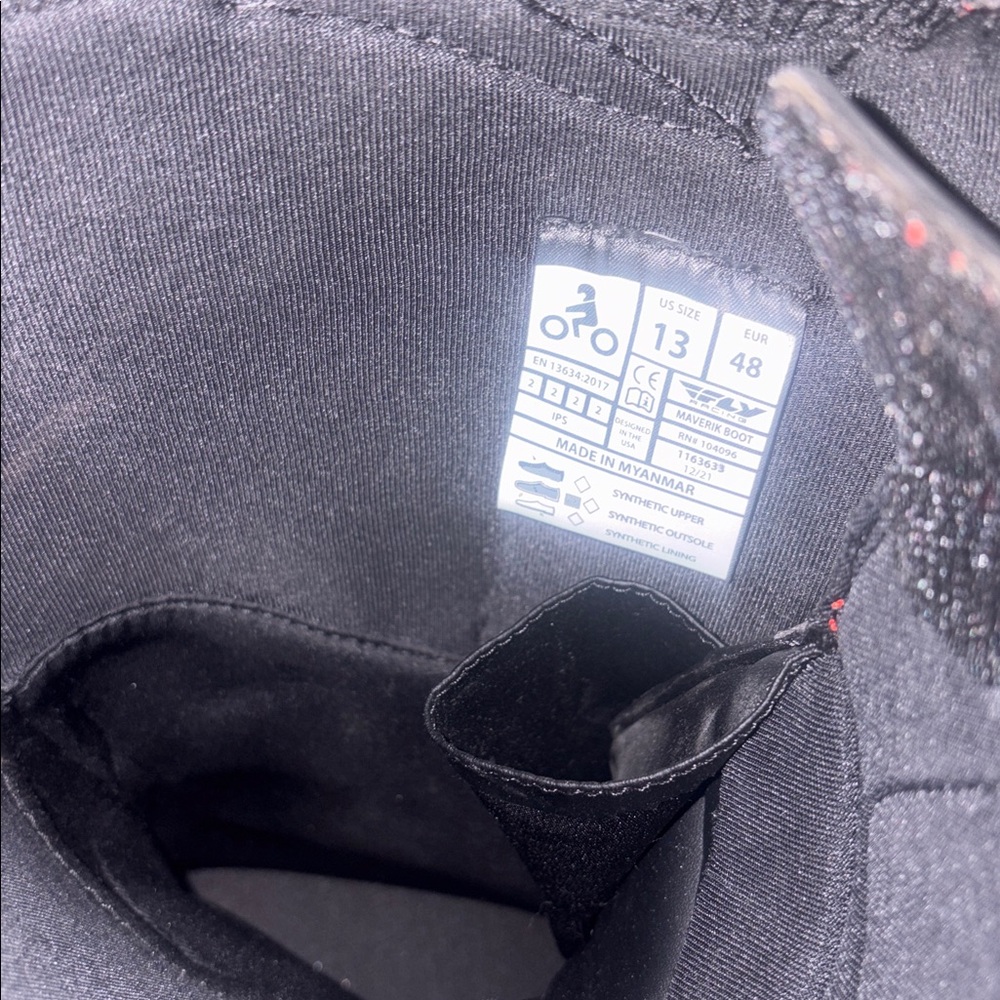 Fly Racing Makerik Boots Size 13 - Picture 4 of 15